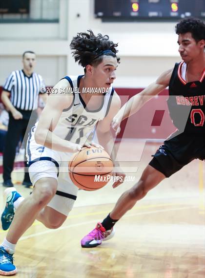 Thumbnail 3 in Roosevelt vs San Gabriel academy (So Cal Showdown) photogallery.