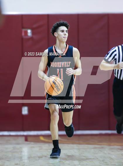Thumbnail 1 in Roosevelt vs San Gabriel academy (So Cal Showdown) photogallery.