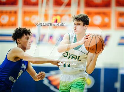 Thumbnail 1 in North Hollywood vs Royal (4th Annual West Valley Thanksgiving Tip-Off Classic) photogallery.