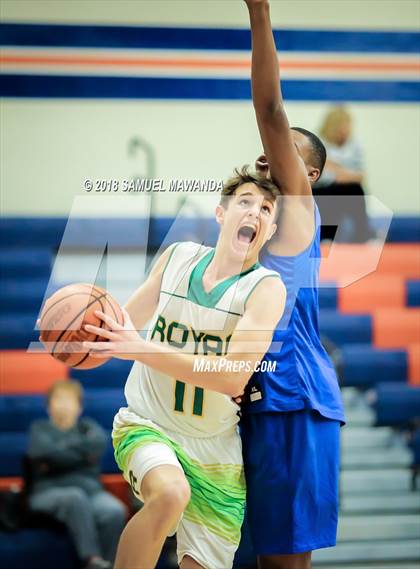 Thumbnail 3 in North Hollywood vs Royal (4th Annual West Valley Thanksgiving Tip-Off Classic) photogallery.
