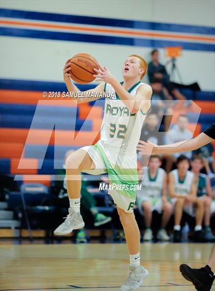 Thumbnail 1 in North Hollywood vs Royal (4th Annual West Valley Thanksgiving Tip-Off Classic) photogallery.