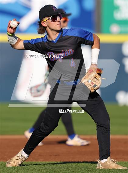 Thumbnail 2 in South Plainfield vs Dayton [Jonathan] (TD Bank Ballpark) photogallery.