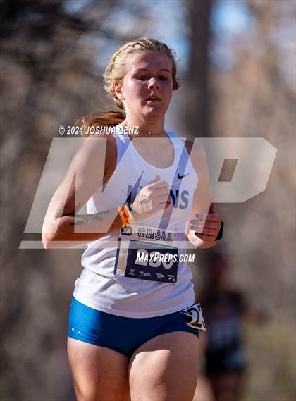 Thumbnail 1 in CHSAA 2A Cross Country Final photogallery.