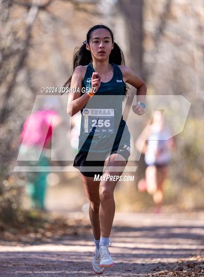 Thumbnail 1 in CHSAA 2A Cross Country Final photogallery.