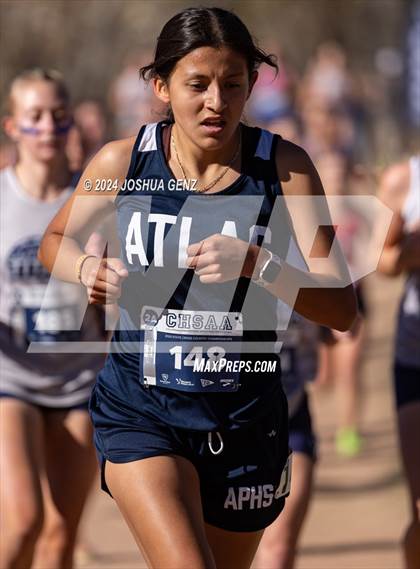 Thumbnail 3 in CHSAA 2A Cross Country Final photogallery.