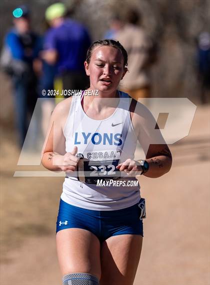 Thumbnail 1 in CHSAA 2A Cross Country Final photogallery.