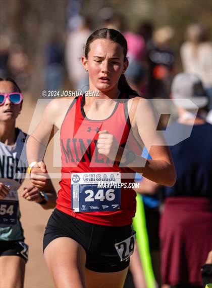 Thumbnail 1 in CHSAA 2A Cross Country Final photogallery.