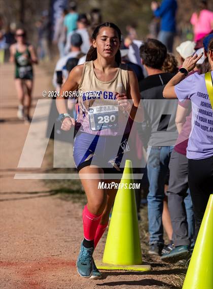 Thumbnail 2 in CHSAA 2A Cross Country Final photogallery.