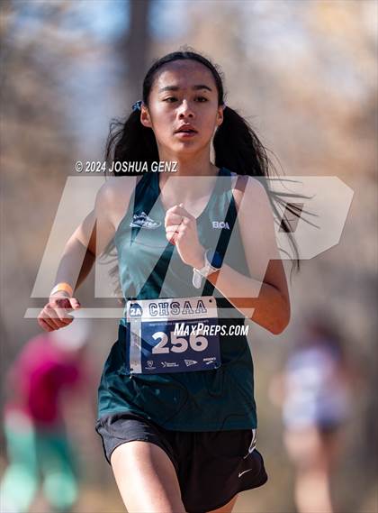 Thumbnail 1 in CHSAA 2A Cross Country Final photogallery.
