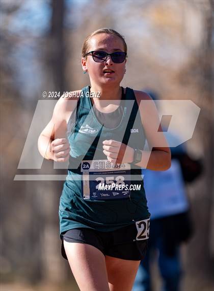 Thumbnail 1 in CHSAA 2A Cross Country Final photogallery.