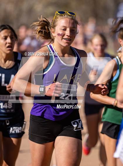 Thumbnail 2 in CHSAA 2A Cross Country Final photogallery.