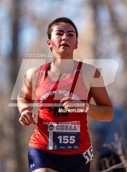 Thumbnail 1 in CHSAA 2A Cross Country Final photogallery.