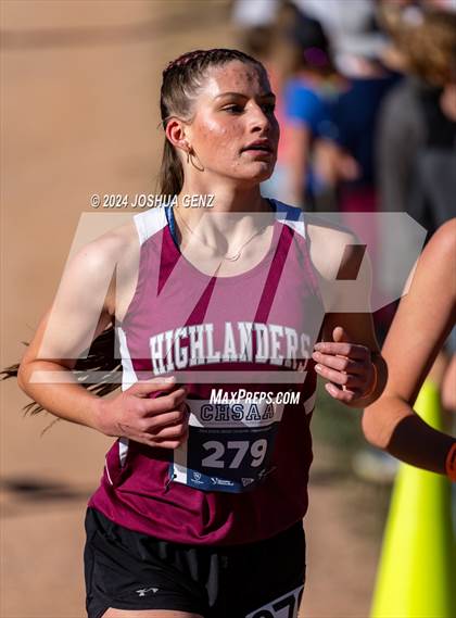 Thumbnail 1 in CHSAA 2A Cross Country Final photogallery.