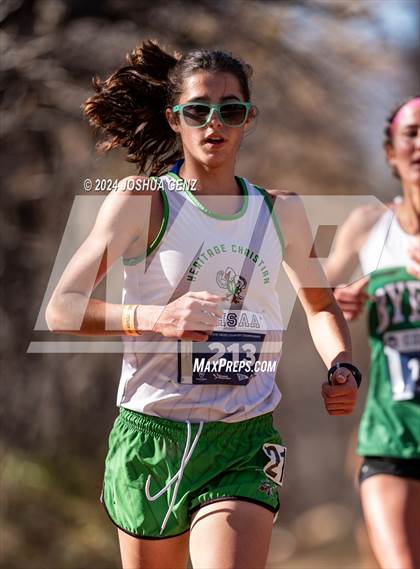 Thumbnail 3 in CHSAA 2A Cross Country Final photogallery.