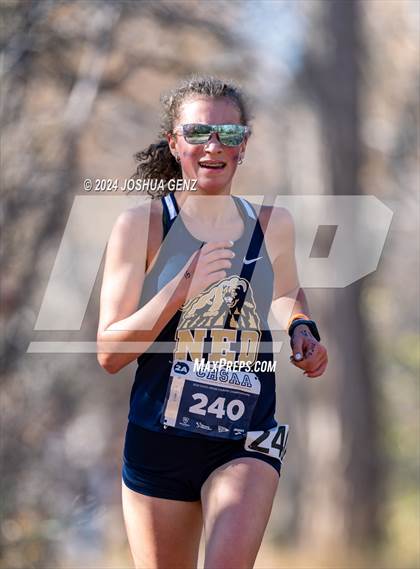 Thumbnail 2 in CHSAA 2A Cross Country Final photogallery.
