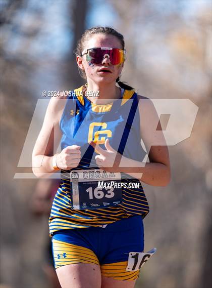 Thumbnail 1 in CHSAA 2A Cross Country Final photogallery.