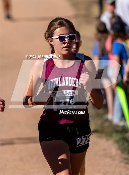 Thumbnail 3 in CHSAA 2A Cross Country Final photogallery.