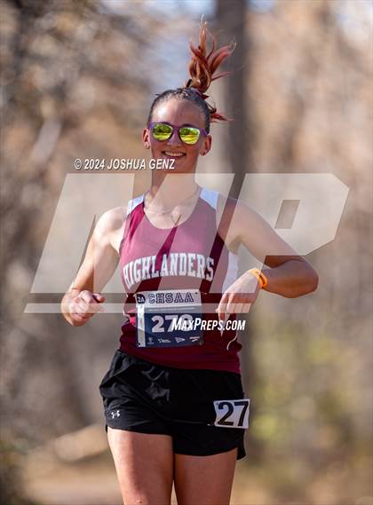 Thumbnail 1 in CHSAA 2A Cross Country Final photogallery.