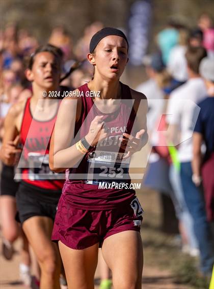 Thumbnail 2 in CHSAA 2A Cross Country Final photogallery.