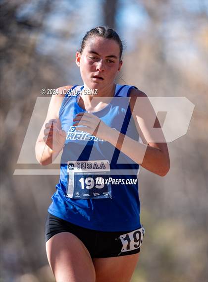 Thumbnail 3 in CHSAA 2A Cross Country Final photogallery.