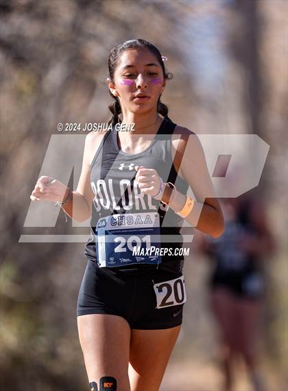 Thumbnail 2 in CHSAA 2A Cross Country Final photogallery.