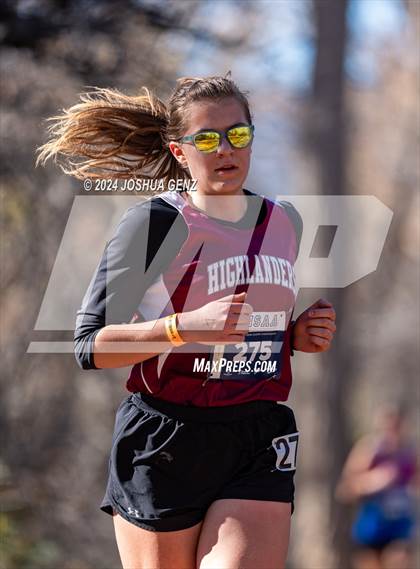Thumbnail 1 in CHSAA 2A Cross Country Final photogallery.