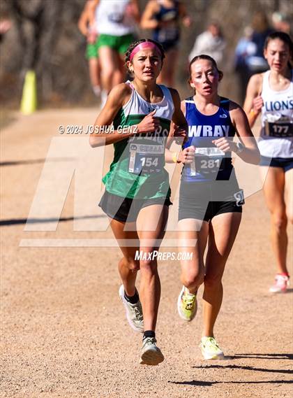 Thumbnail 2 in CHSAA 2A Cross Country Final photogallery.
