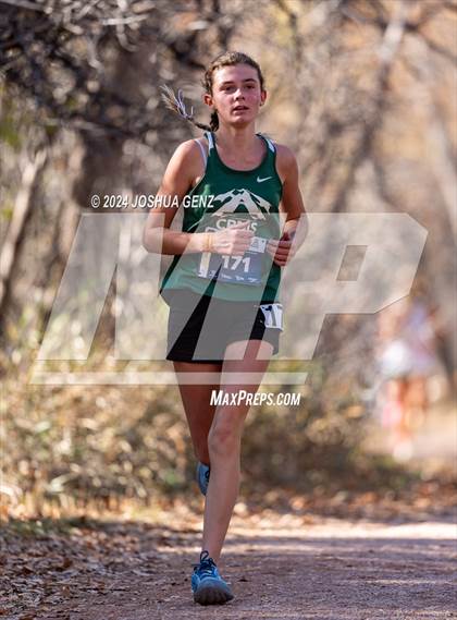 Thumbnail 1 in CHSAA 2A Cross Country Final photogallery.