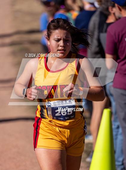 Thumbnail 2 in CHSAA 2A Cross Country Final photogallery.