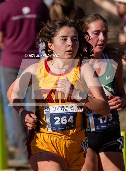 Thumbnail 1 in CHSAA 2A Cross Country Final photogallery.