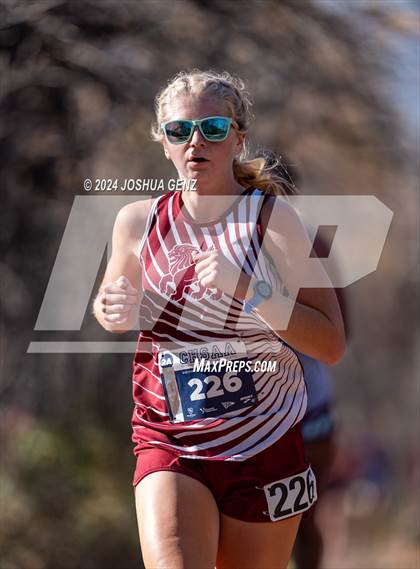 Thumbnail 3 in CHSAA 2A Cross Country Final photogallery.