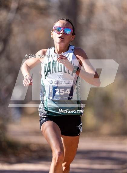 Thumbnail 2 in CHSAA 2A Cross Country Final photogallery.