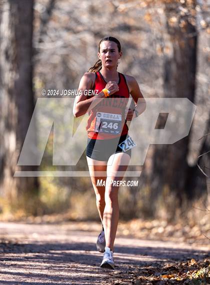 Thumbnail 1 in CHSAA 2A Cross Country Final photogallery.