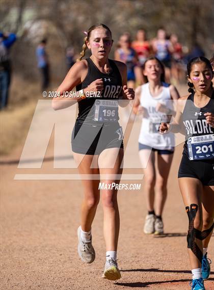 Thumbnail 2 in CHSAA 2A Cross Country Final photogallery.