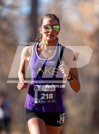 Thumbnail 1 in CHSAA 2A Cross Country Final photogallery.