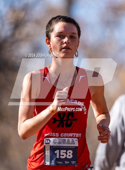 Thumbnail 3 in CHSAA 2A Cross Country Final photogallery.