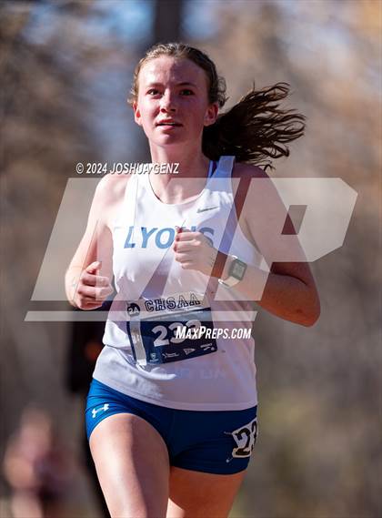 Thumbnail 1 in CHSAA 2A Cross Country Final photogallery.
