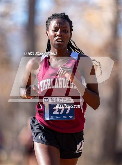 Thumbnail 3 in CHSAA 2A Cross Country Final photogallery.