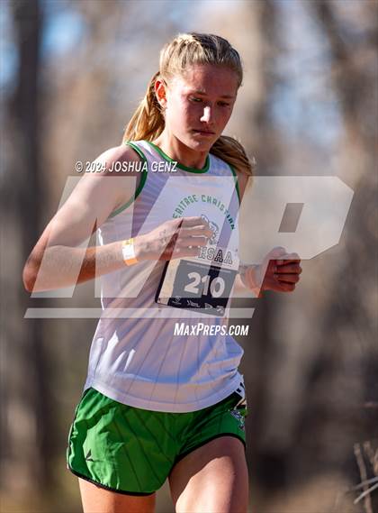 Thumbnail 1 in CHSAA 2A Cross Country Final photogallery.