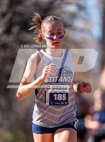 Thumbnail 3 in CHSAA 2A Cross Country Final photogallery.