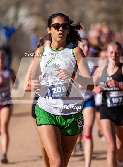 Thumbnail 3 in CHSAA 2A Cross Country Final photogallery.