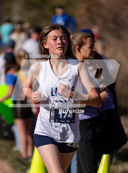 Thumbnail 3 in CHSAA 2A Cross Country Final photogallery.