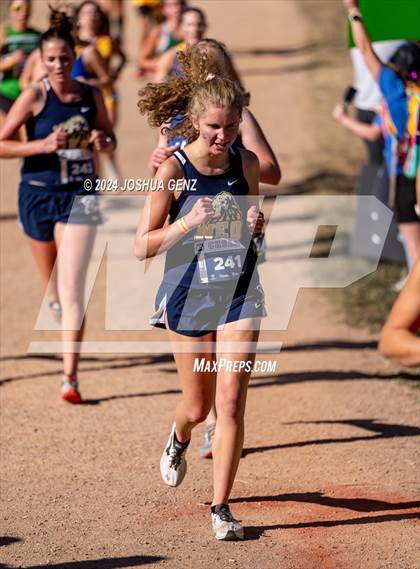 Thumbnail 2 in CHSAA 2A Cross Country Final photogallery.