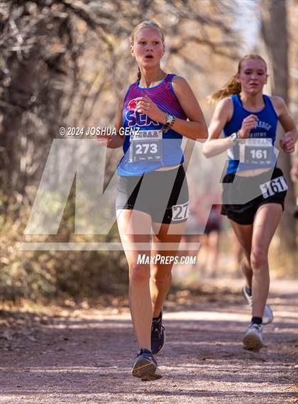 Thumbnail 3 in CHSAA 2A Cross Country Final photogallery.