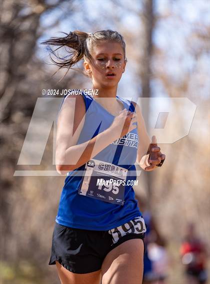 Thumbnail 2 in CHSAA 2A Cross Country Final photogallery.