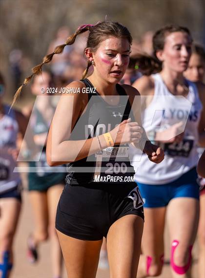 Thumbnail 1 in CHSAA 2A Cross Country Final photogallery.