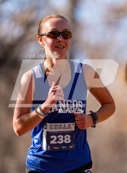 Thumbnail 3 in CHSAA 2A Cross Country Final photogallery.