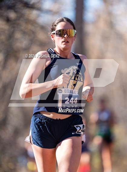 Thumbnail 2 in CHSAA 2A Cross Country Final photogallery.