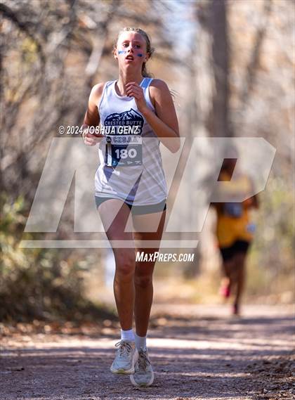Thumbnail 1 in CHSAA 2A Cross Country Final photogallery.