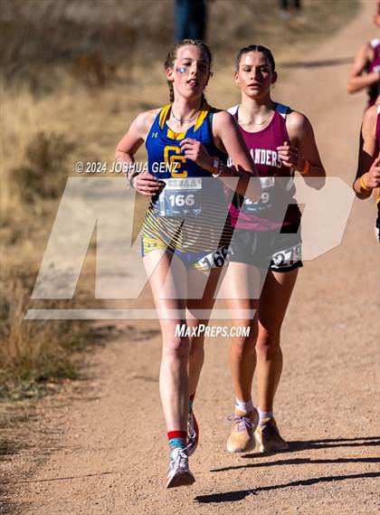 Thumbnail 2 in CHSAA 2A Cross Country Final photogallery.